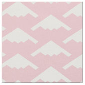 Black B-2 Spirit Stealth Bomber Pattern on Pink Stof (Close Up)
