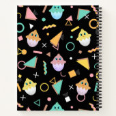 Black Baby Chick Notitieboek (Achterkant)