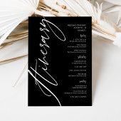 Black Bachelorette Weekend Kaart