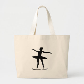 Black Ballerina bag Grote Tote Bag