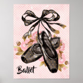 Black Ballet Slippers Poster (Voorkant)