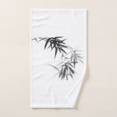 Black Bamboo Twig Handdoek (Handdoek)