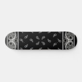 Black Bandana Skateboard (Horizontaal)