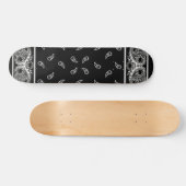 Black Bandana Skateboard (Horizontaal)