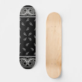 Black Bandana Skateboard (Voorkant)