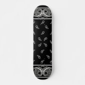 Black Bandana Skateboard (Voorkant)