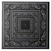 Black Bandanarama  Tegeltje (Voorkant)