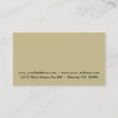 Black Banner Professional Visitekaartje (Achterkant)