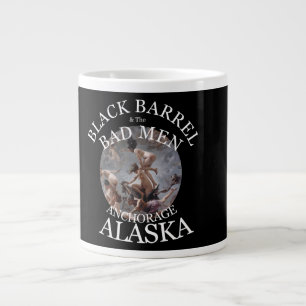 BLACK BARREL & THE BAD MANNEN ANCHORAGE ALASKA AK GROTE KOFFIEKOP