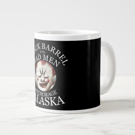 BLACK BARREL & THE BAD MANNEN ANCHORAGE ALASKA AK GROTE KOFFIEKOP (Voorkant rechts)