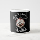BLACK BARREL & THE BAD MANNEN ANCHORAGE ALASKA AK GROTE KOFFIEKOP (Voorkant)