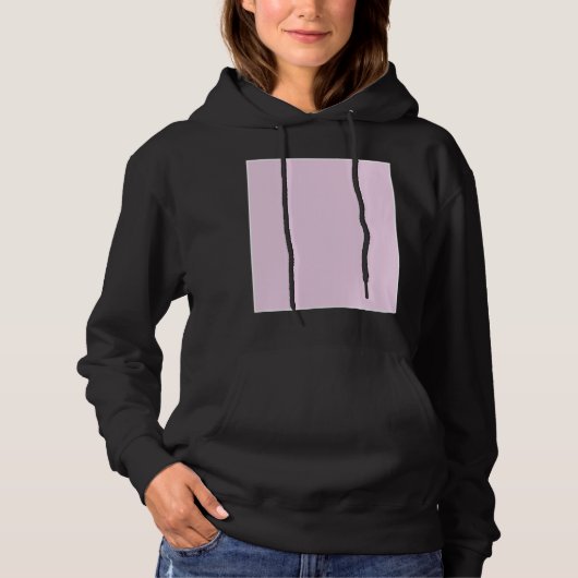 Black Basic Vrouwen Hoodie Sjabloon (Voorkant)