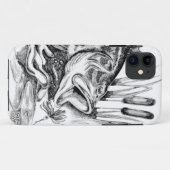 Black bass Case-Mate iPhone case (Achterkant (horizontaal))