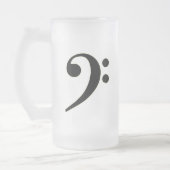 Black Bass Clef Matglas Bierpul (Links)