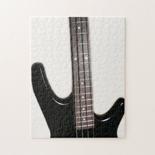 Black Bass Guitar Legpuzzel (Verticaal)