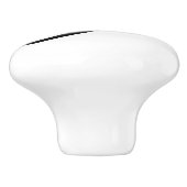 Black Bass Klef Muziek Symbool Notatie Keramische Knop (Zijkant)