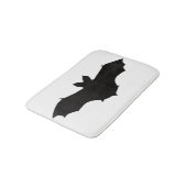 Black Bat Bath Mat (Gekanteld)