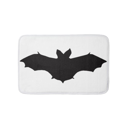 Black Bat Bath Mat (Voorkant)