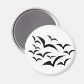 Black Bat Cloud Magnet (Voorkant / Achterkant)