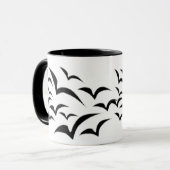 Black Bat Cloud Mok (Voorkant links)
