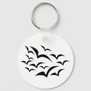 Black Bat Cloud Sleutelhanger