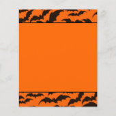 Black Bat Halloween Flyer (Voorkant)