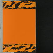 Black Bat Halloween Flyer