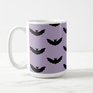 Black Bat Halloween Mok