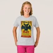 Black Bat Retro Firecracker Youth Tee T-shirt (Voorkant volledig)