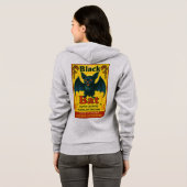 Black Bat Vintage Firecracker Label Hoodie (Achterkant volledig)