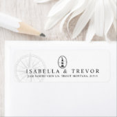 Black Beach vuurtoren | Nautisch terugkeeradres Etiket (Insitu)