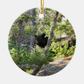 Black Bear at Grand Teton Keramisch Ornament (Voorkant)