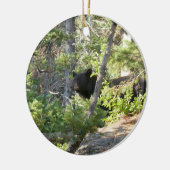 Black Bear at Grand Teton Keramisch Ornament (Links)