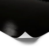 Black Bear in fine art photography Perfect Poster (Hoek)