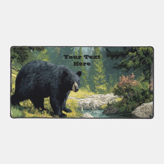 Black Bear Nature Bureaumat (Voorkant)