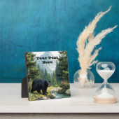 Black Bear Nature Fotoplaat (Insitu)