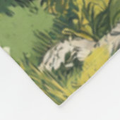 Black Bear Nature Throw Blanket Fleece Deken (Hoek)