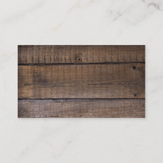 Black Bear Paws Visitekaartje (Achterkant)