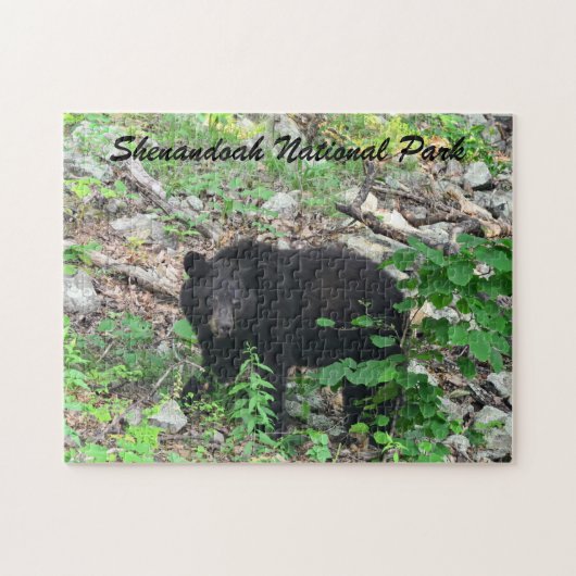Black Bear Shenandoah National Park Virginia Legpuzzel (Horizontaal)
