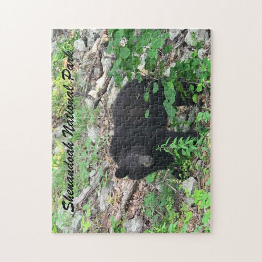 Black Bear Shenandoah National Park Virginia Legpuzzel (Verticaal)