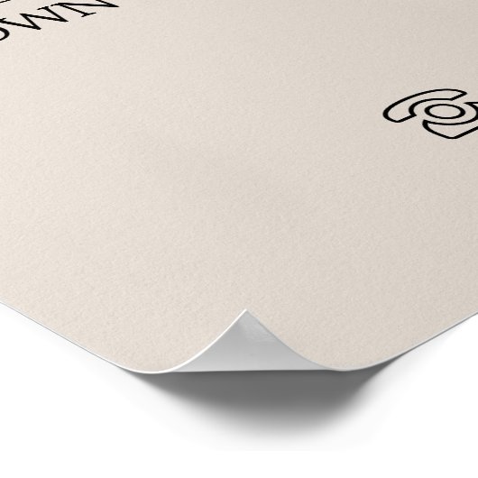 Black Beard Model, Mannen Barbers Price List Poster (Hoek)