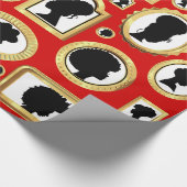 Black Beauty  Afrikaanse cameo Cadeaupapier (Hoek)