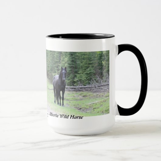 "Black Beauty" Alberta Wild Horse 2 Mok (Rechts)
