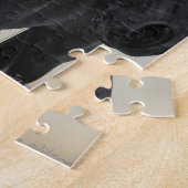 Black Beauty - Black Friesian Horse Portret Legpuzzel (Zijkant)