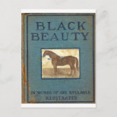 Black Beauty Briefkaart (Voorkant)