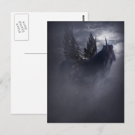 Black Beauty Briefkaart (Voorkant / Achterkant)