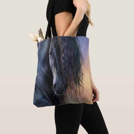 Black Beauty Canvas tas (Dichtbij)