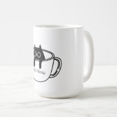 Black Beauty Cute Coffee Cup Graphic mug Koffiemok (Voorkant rechts)