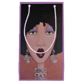 "Black Beauty Diva" Small Gift Bag Klein Cadeauzakje (Voorkant)