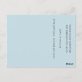 Black Beauty Friesian Horse - Briefkaart (Achterkant)